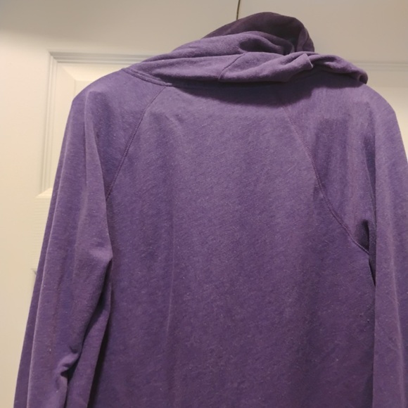 PINK Victoria’s Secret Purple Hoodie Sweatshirt Basic Style circa 2012 Size L - Picture 7 of 9